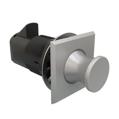 Southco MP-05-212-22 - Southco Push-To-Close Latch - Square Housing - Satin Housing