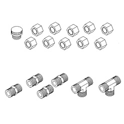 DOMETIC MARINE US CORP HF5501 - Seastar HF5501 Fitting Kit For Autopilots