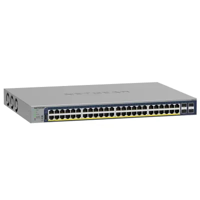 NETGEAR GS752TP-300NAS - 52-Port Gigabit Ethernet Smart Switch with 4 SFP Ports (40 P