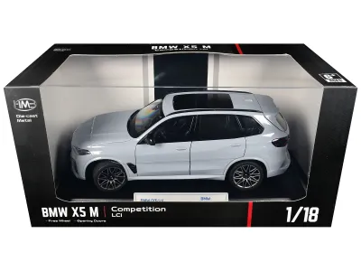 Heimanba H1262GRY - BMW X5 M Competition LCI Gray with Moonroof 118 Diecast Mode
