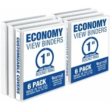 Samsill SAM I08537 - Samsill Economy View Binder - 1 Binder Capacity - 200 Sheet 
