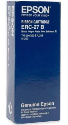 EPSON ERC-27B - CONSUMABLES, ERC-27B, BLACK INK RIBBON, FOR USE IN TM-U290, 