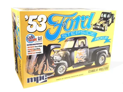 Mpc MPC1007 - Skill 2 Model Kit 1953 Ford Stepside Pickup Truck 125 Scale 