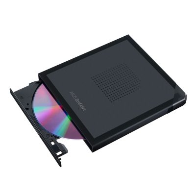 ASUS SDRW-08V1M-U/BLK/G/AS/P2G - ASUS ZenDrive V1M External DVD Drive and Writer with Built-i