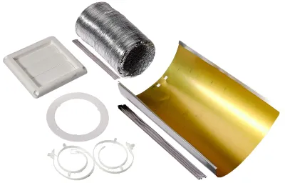 DEFLECTO SK8WF - SPRFLEX 8FT DRY VENT KIT
