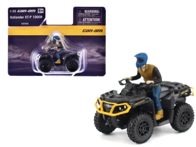 BRP Models 60006 - Can-Am Outlander XT-P 1000R ATV Iron Gray and Neo Yellow wit