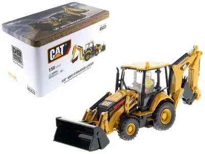 Diecast Masters 85233 - CAT Caterpillar 420F2 IT Backhoe Loader with Operator High L