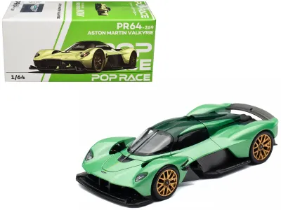 Pop Race PR640269 - Aston Martin Valkyrie Iridescent Emerald Metallic with Green