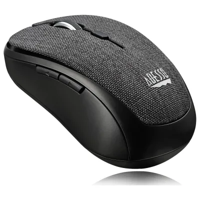 ADESSO INNOVATION INC IMOUSE S80B - Adesso iMouse S80B - Wireless Fabric Optical Mini Mouse (Bla
