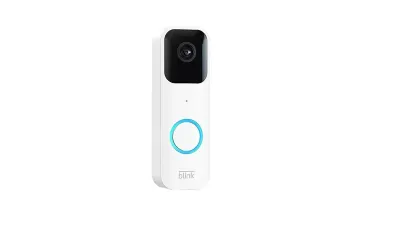 Blink Home Security 7690062 - Blink Video Intercom System Battery Powered AC Powered White