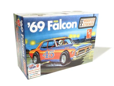 AMT AMT1446 - Skill 2 Model Kit 1969 Ford Falcon Modified Stocker 125 Scal