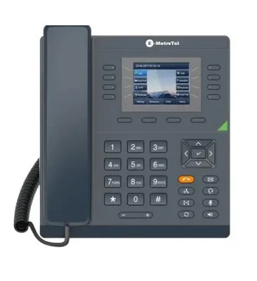 EMetroTel HPINFC-5008 - EMetroTel Infinity 5008 Gigabit Color IP Phone