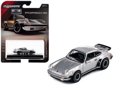Majorette MJ8505001003 - 1975 Porsche 930 Turbo Silver Metallic Collection Series 164