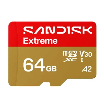 Western Digital SDSQXH9-064G-GZ6MA - SanDisk, Extreme Micro SDXC Memory Card, 64GB, UHS-I, 170MBs
