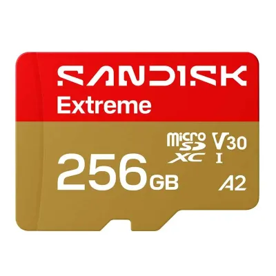Western Digital SDSQXH9-256G-GZ6MA - SanDisk, Extreme Micro SDXC Memory Card, 256GB, UHS-I, 245MB