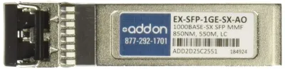 ADDON EX-SFP-1GE-SX-AO - ADDON JUNIPER NETWORKS EX-SFP-1GE-SX COMPATIBLE TAA COMPLIAN