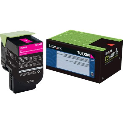 Lexmark LEX 70C1XM0 - Lexmark Unison 701XM Extra High Yield Laser Toner Cartridge 