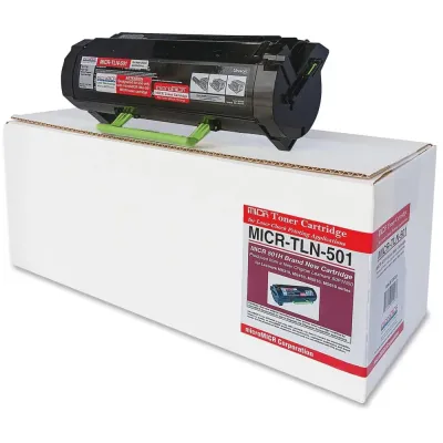 ADVANCED MICRO DEVICES MCM MICRTLN501 - microMICR MICR Laser Toner Cartridge 50F1H00 - Black - 1 Eac