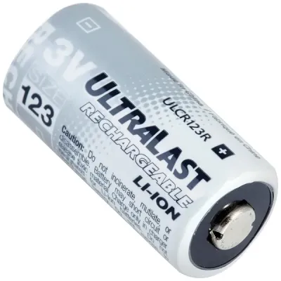 ULTRALAST DOTULCR123R - 3V CR123 BATT W CHRGR
