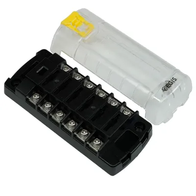 Egis Mobile Electric 8045 - EGIS RT Fuse Block 6 6 Independant Circuits with Cover