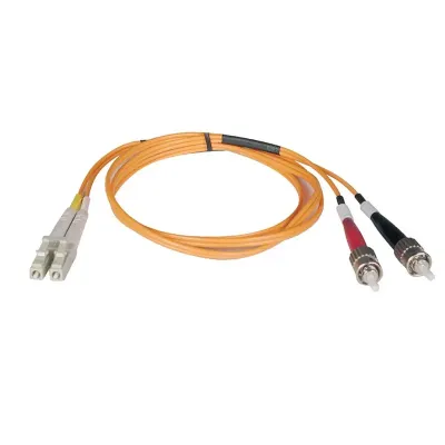 EATON TRIPP LITE SERIES CONNECTIVIT N518-02M - Tripp Lite 2M Duplex Multimode Fiber 50125 Patch Cable LCST 