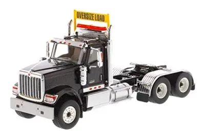 Diecast Masters 71003 - International HX520 Day Cab Tandem Tractor Black 150 Diecast