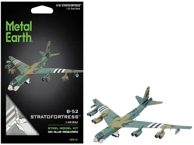 Metal Earth 1-ME1037 - Model Kit Boeing B-52 Stratofortress Bomber Aircraft United 