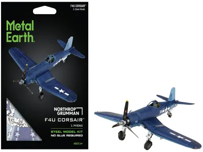 Metal Earth 1-ME1030 - Model Kit Vought F4U Corsair Fighter Aircraft World War II U