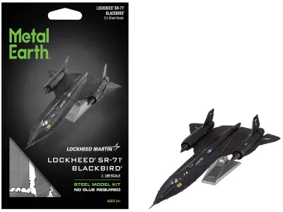 Metal Earth 1-ME1034 - Model Kit Lockheed SR-71 Blackbird Aircraft United States Ai