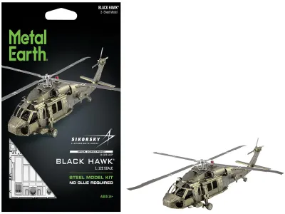 Metal Earth 1-MMS461 - Model Kit Sikorsky Black Hawk Helicopter United States Army 