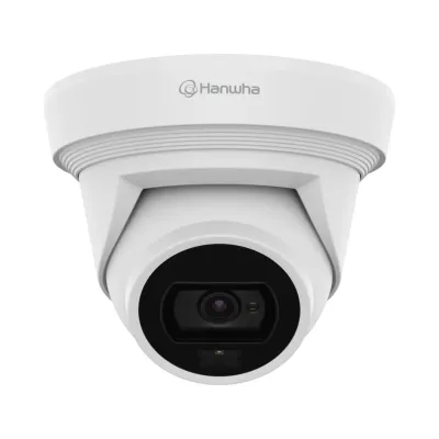 Hanwha QNE-C9013RL - Wisenet Q Outdoor 4K Flat-Eye Camera with AI Detection
