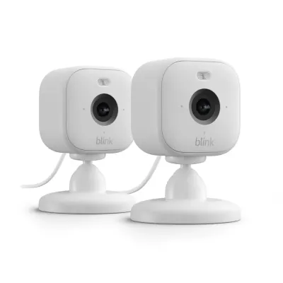 Blink Home Security B0BWX1D2DW - Blink Mini 2 Home Security & Pet Cameras With HD Video 2-Pac