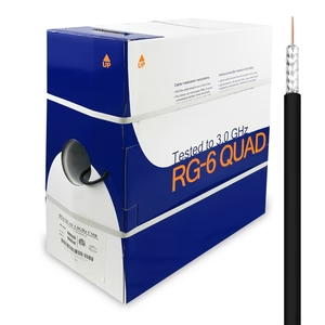 Wavenet WAV-RG6-COAX-BK - RG6 COAX 1000FT PULL BOX BOX RG6URBK