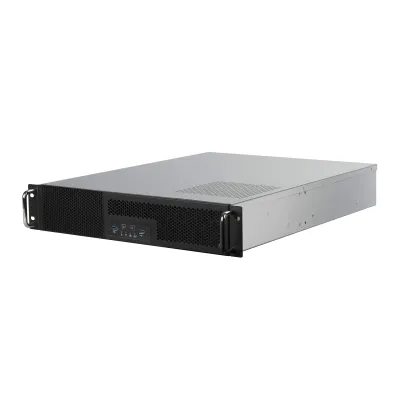 SilverStone SST-RM23-502 - SilverStone 2U Dual 5.25 inch Drive Bay ATX rackmount Indust