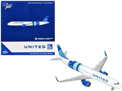 GeminiJets GJUAL2423 - Airbus A321neo Commercial Aircraft United Airlines Coastline