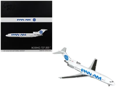 GeminiJets G2PAA1408 - Boeing 727-200 Commercial Aircraft Pan American World Airway