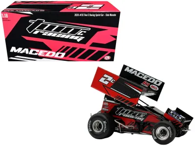 Acme A1826015 - Winged Sprint Car 2C Cole Macedo Two C Racing (2026) 118 Die