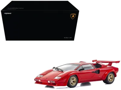 Kyosho KS08320RBKG - Lamborghini Countach LP 5000 Quattrovalvole Red with Gold Wh