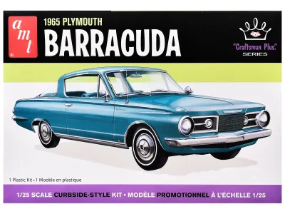 AMT AMT1431M - Skill 2 Model Kit 1965 Plymouth Barracuda Craftsman Plus Ser