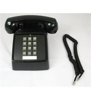 Cortelco 250000-V0E-20MD - 2500 Basic Single Line Desk Telephone with 9 Ft Handset Cord