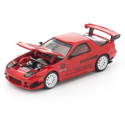 Pop Race PR640343 - Mazda RX7 (FC3S) RE Amemiya RHD (Right Hand Drive) Red Metal