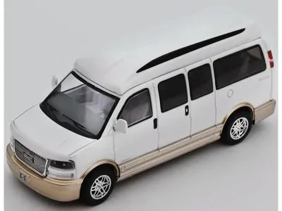 Shadow LL-057-289 - GMC Savana Explorer Limited SE Van White Metallic 164 Diecas