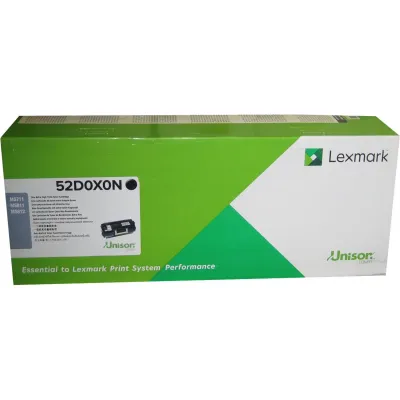 Lexmark LEX 52D0X0N - Lexmark Extra High Yield Laser Toner Cartridge - Black - 1 E