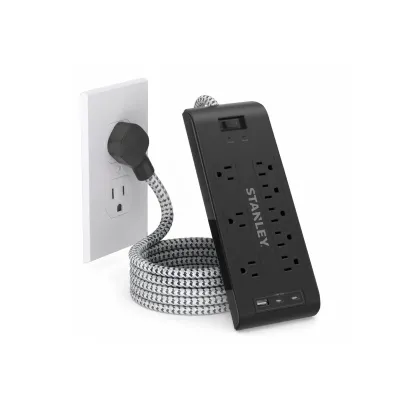 BLACK & DECKER 33308 - SURGE BLOK 8OT 1USB2C SP
