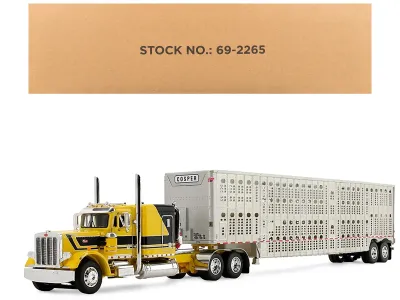 First Gear 69-2265 - Peterbilt 359 with 63 Flat Top Sleeper & Wilson Silverstar L