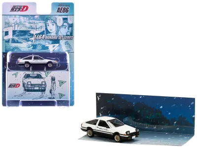 Hobby Japan HJDMD001F - Toyota Sprinter Trueno (AE86) RHD (Right Hand Drive) White w
