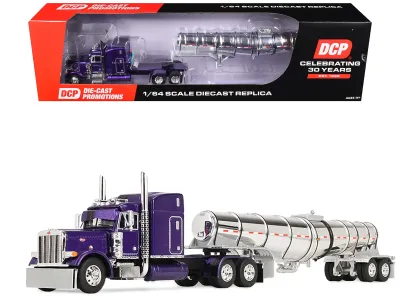 First Gear 60-2354 - Peterbilt 379 with 63 Mid-Roof Sleeper and Polar Deep Drop T