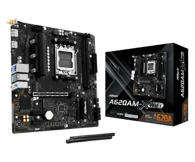 ASRock A620AM-X WIFI - ASRock A620AM-X WiFi Micro ATX Motherboard