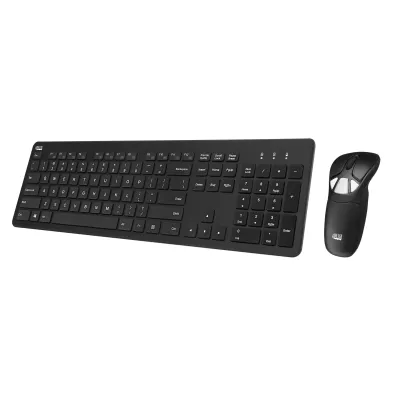 Adesso WKB-5300CB - Adesso Air Mouse Go Plus With Full Size Keyboard | SKU KB-W5
