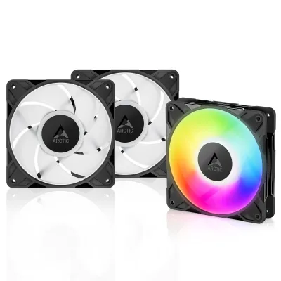 ARCTIC ACFAN00310A - Arctic P12 Pro A-RGB ACFAN00310A 120 mm A-RGB PWM Fan with C